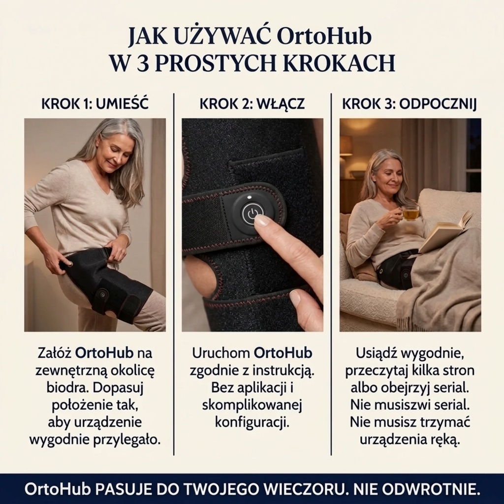 OrtoHub - Domowe wsparcie dla okolicy biodra
